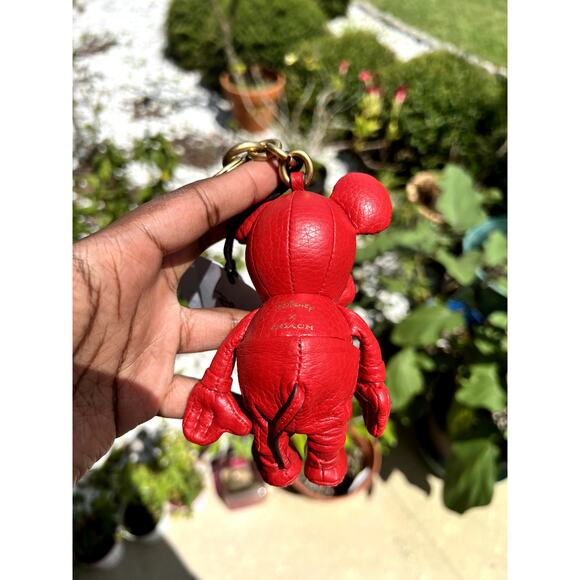 Disney X Coach Mickey Mouse Collectible Bag Charm - Picture 4 of 7